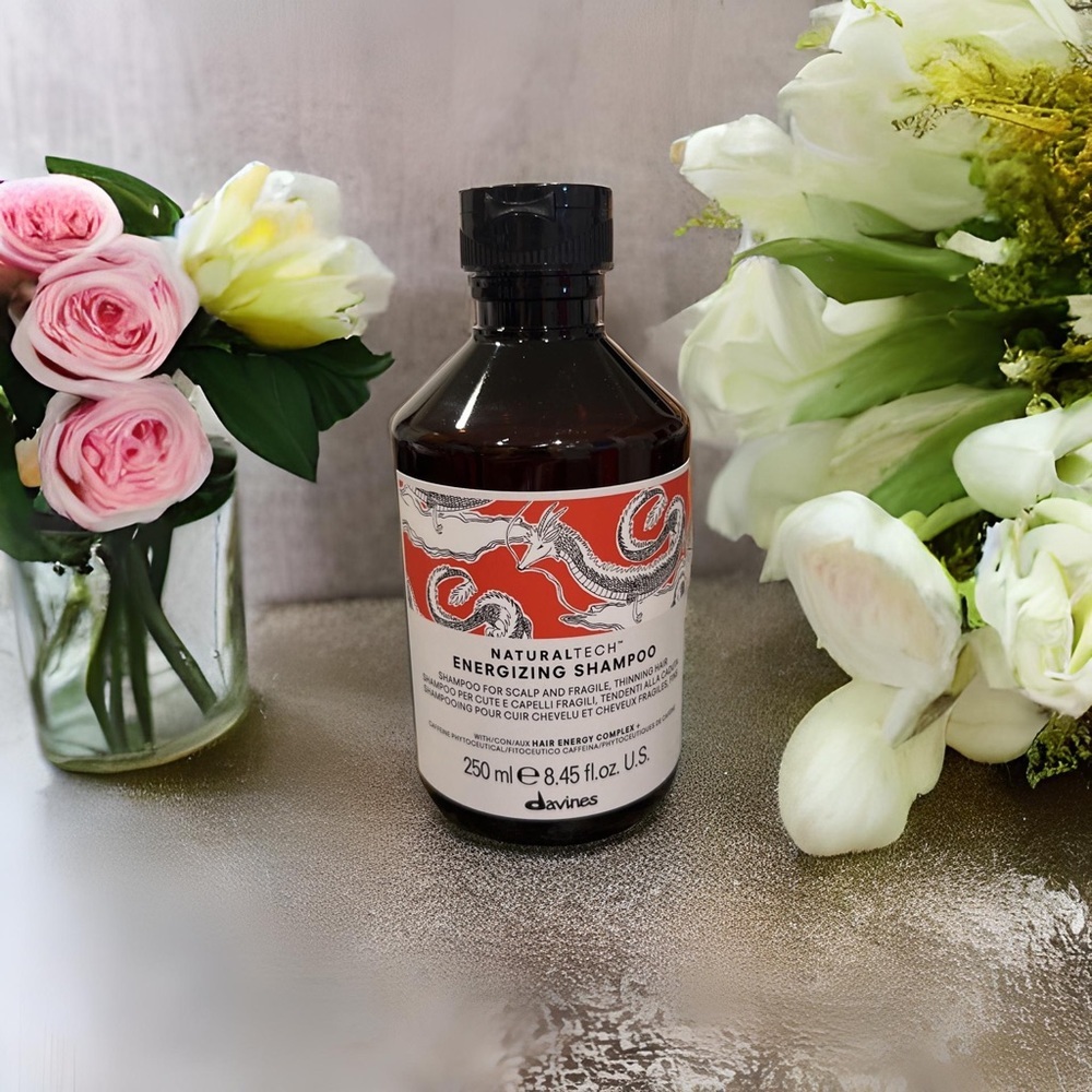 Davines- NaturalTech Energizing Shampoo Hair Loss Scalp Thinning Hair